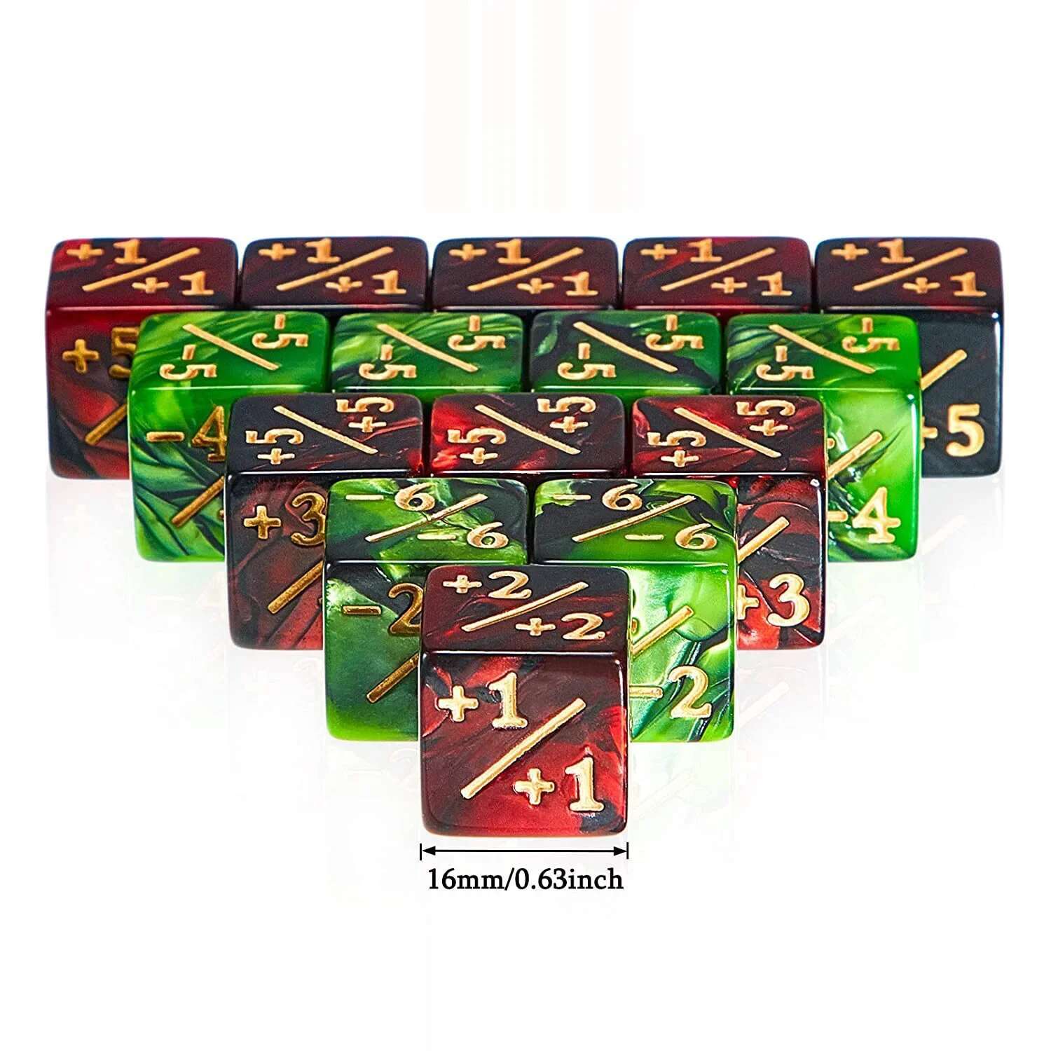 Game Token Counter - New 10Pcs 16mm 6 Side Dice