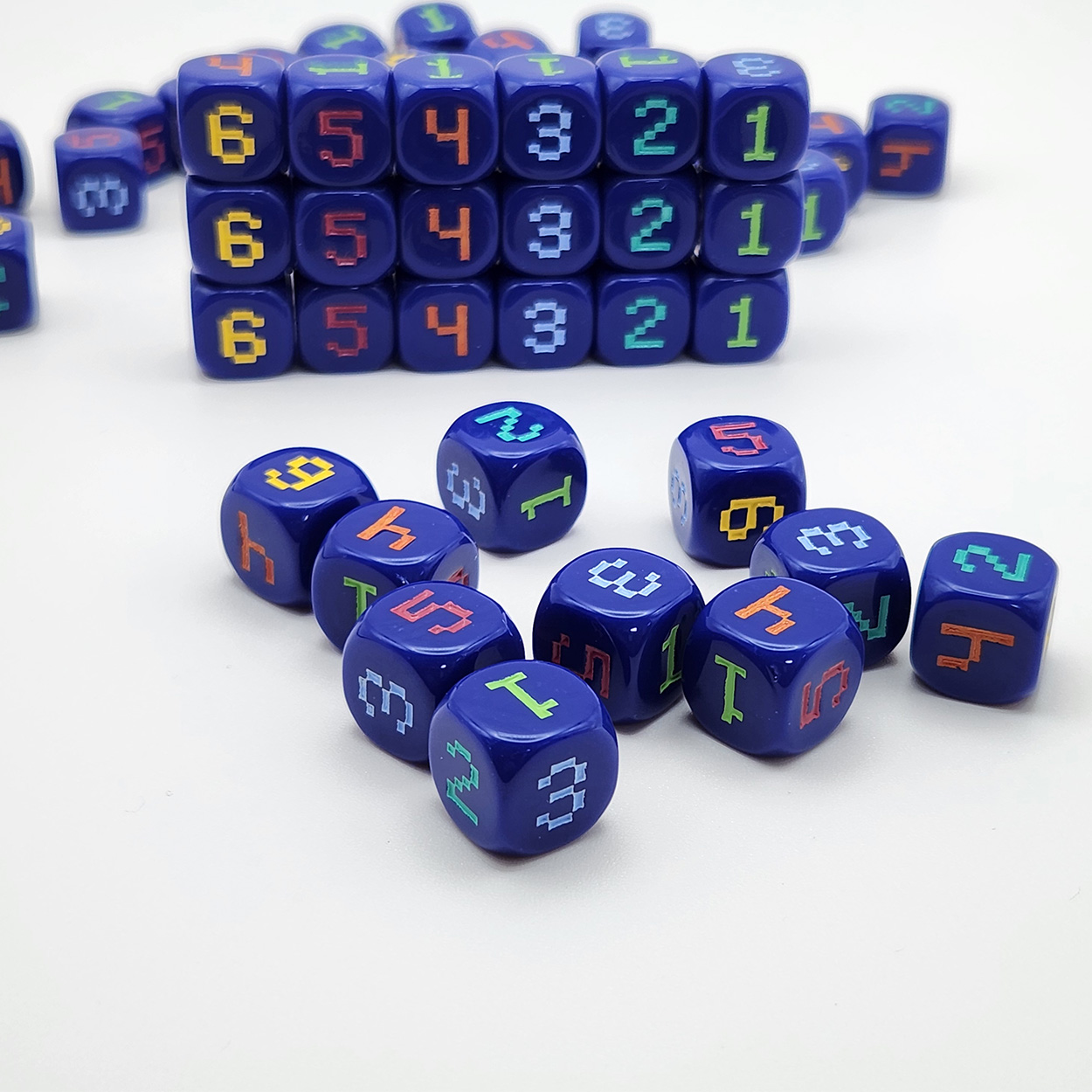 10pcs 14mm 6-Sided Digital Gam - Game Token Counter review and price