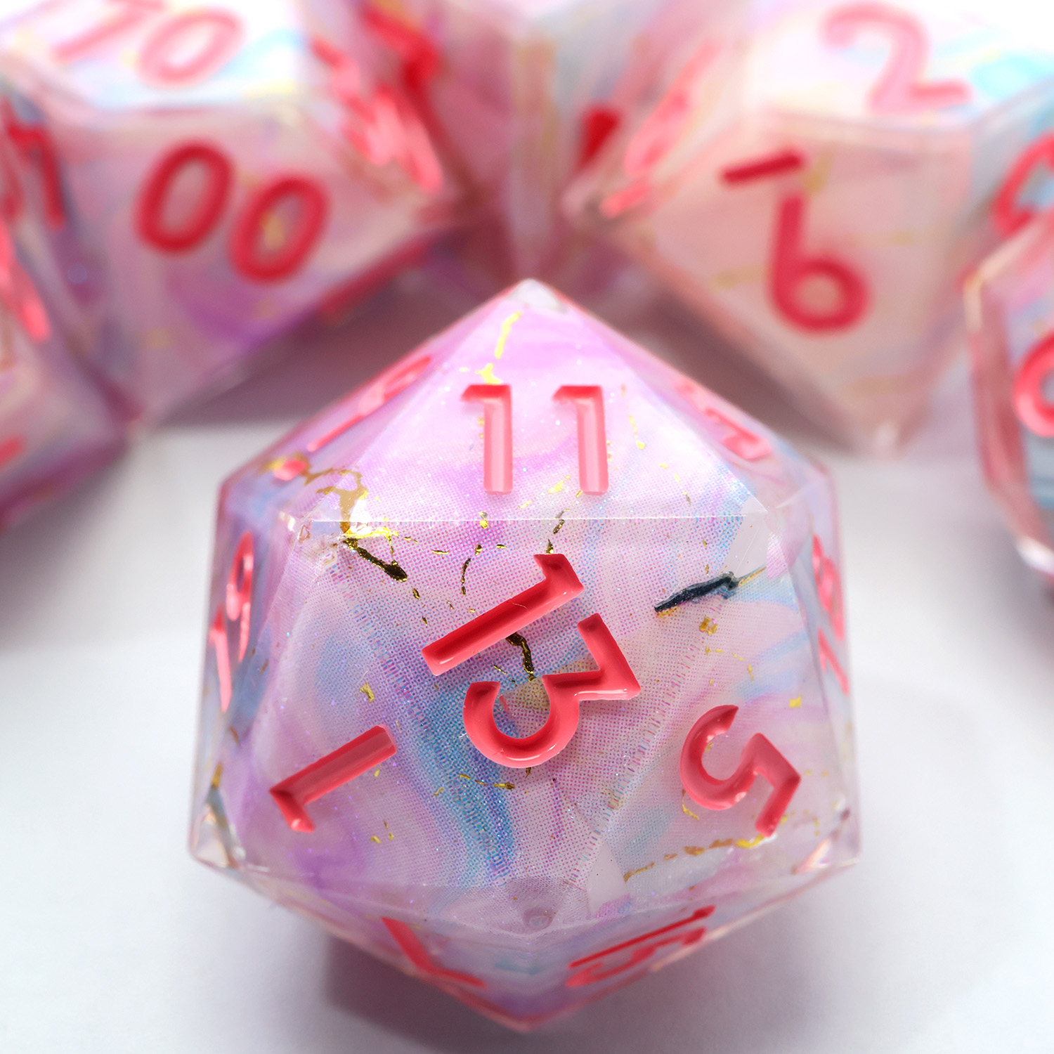 Ombre Marble Full Cover RPG Di - Board Game Roleplay review and price