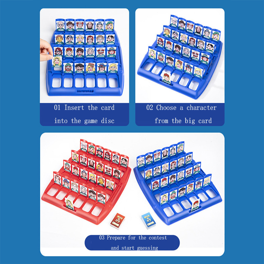 Guess who I am Board Game Pare - Board Game Guess Who review and price