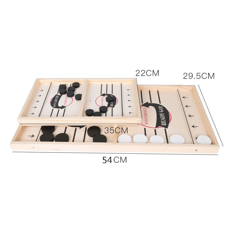 Table Hockey Paced Sling Puck  - Board Game Land review and price