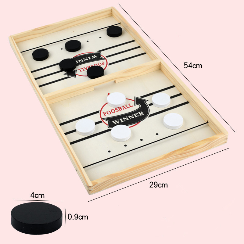 Table Hockey Paced Sling Puck  - Board Game Land review and price