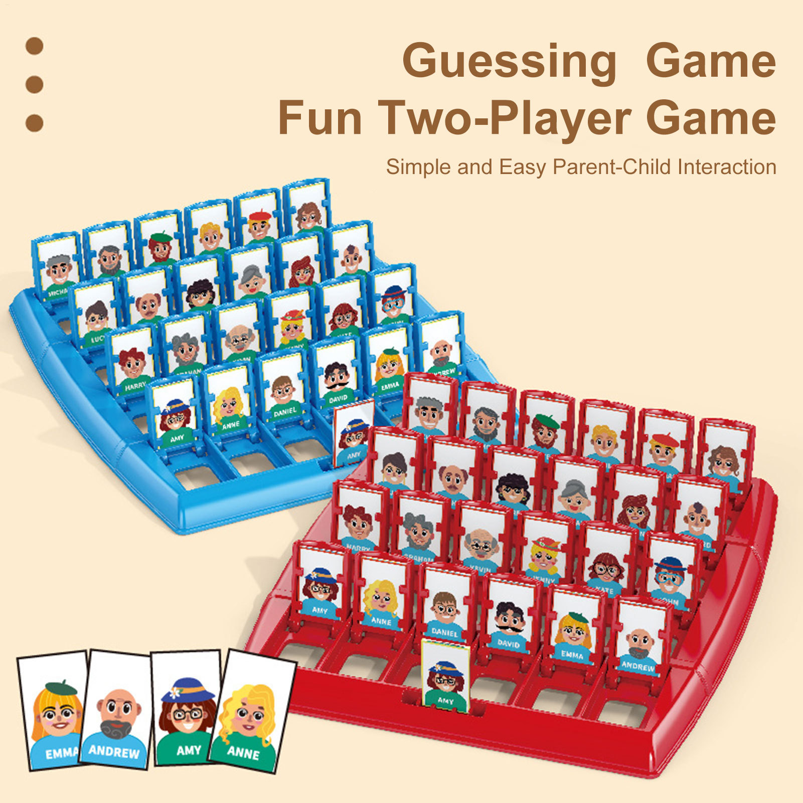 Two-Player Educational Toy Int - Board Game Guess Who review and price