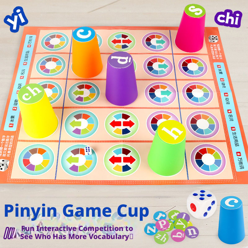 Hot Kids Chinese Pinyin Matchi - Board Game Ideas review and price