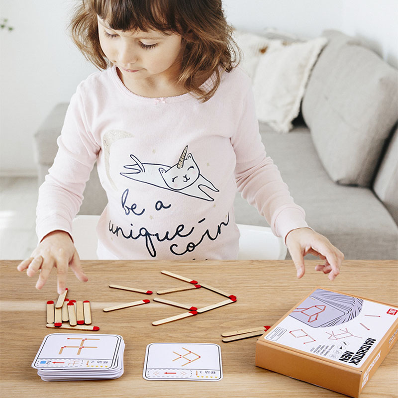 Montessori Matches Puzzles Gam - Board Game Ideas review and price