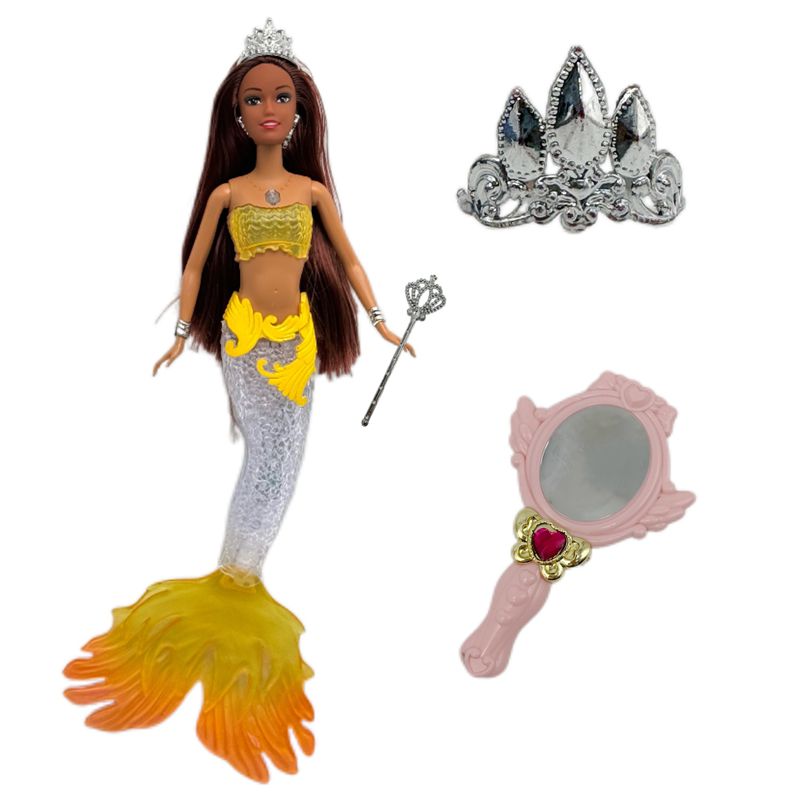 Mermaid Doll 14 Inch Music Toy - Board Game Guess Who review and price