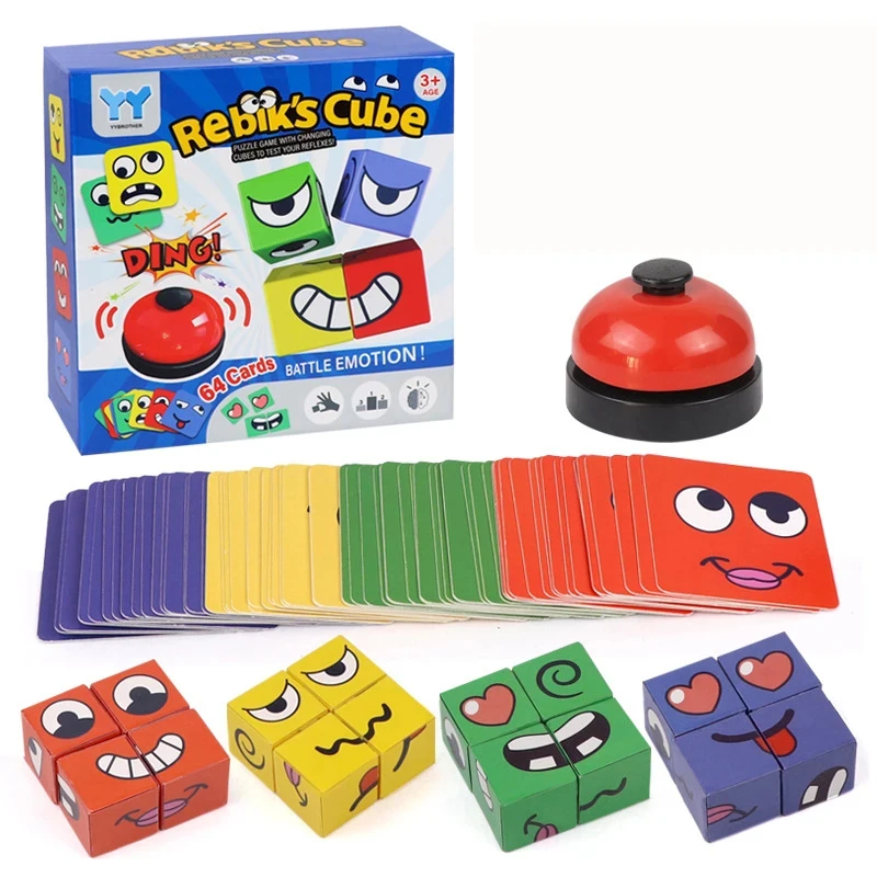 Face Change Cube Emoticon Buil - Board Game Roleplay review and price