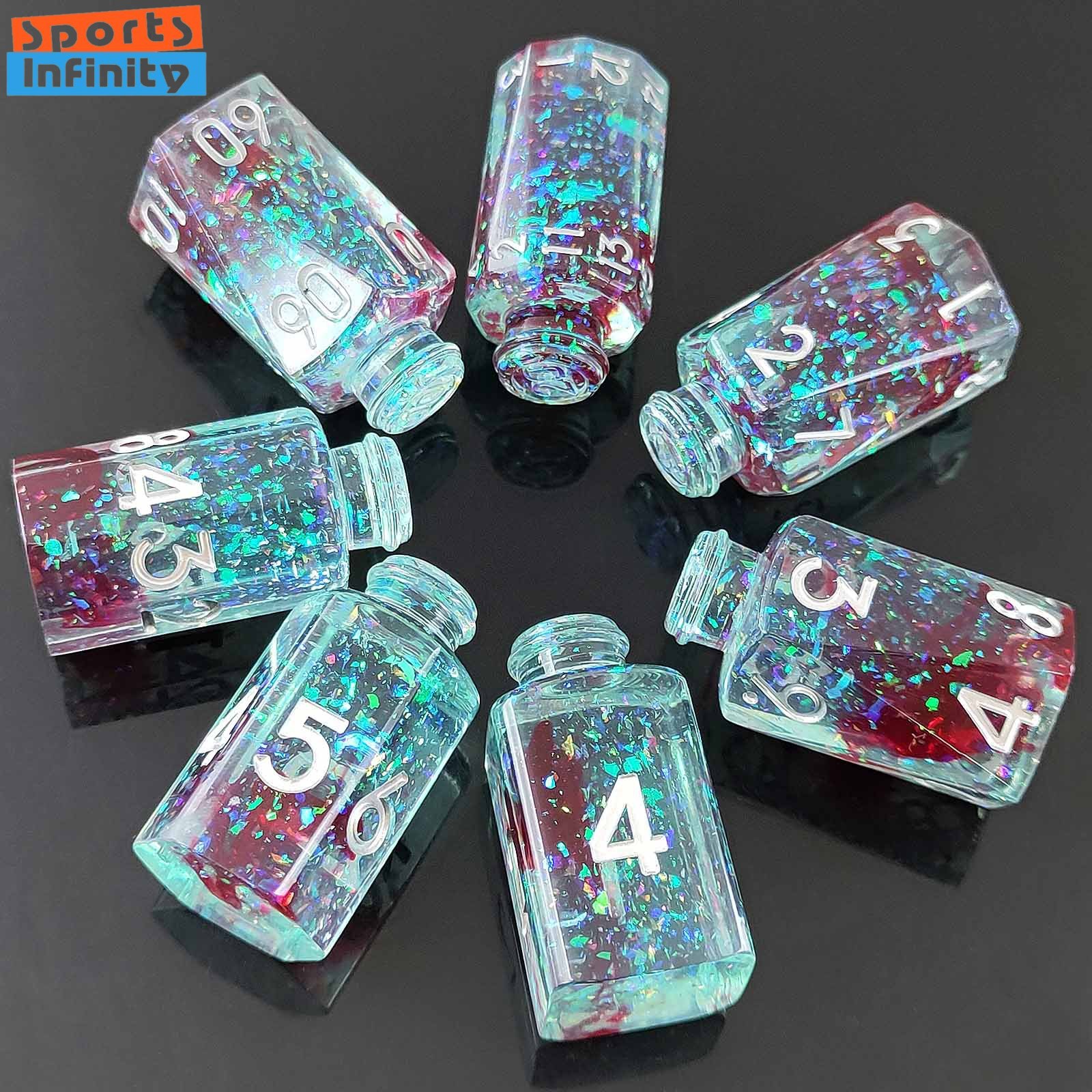 7pcs/set Resin Medicine Bottle - Board Game Roleplay review and price