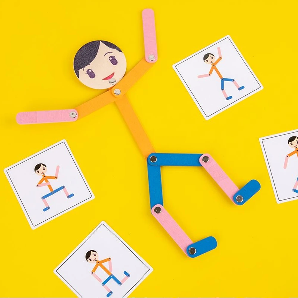 Sport Wooden Man Material DIY  - Board Game Ideas review and price